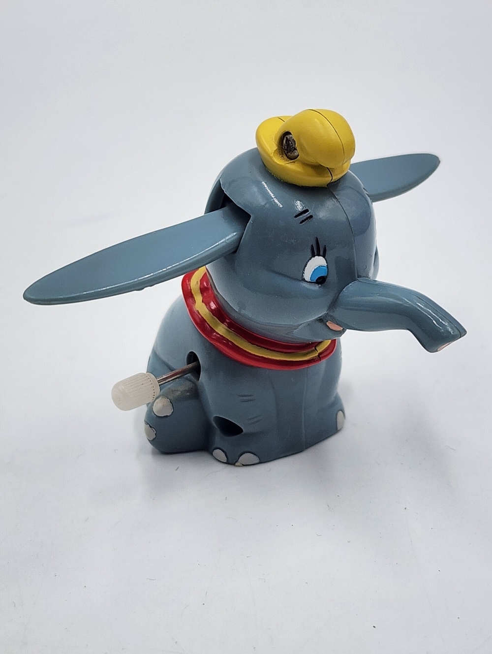 Vintage Disney DUMBO Elephant Wind Up Toy Ears Flapping Figure